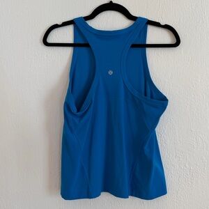 Blue lululemon tank top size 8